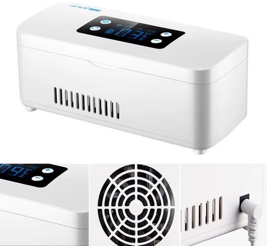 JOYNEXTBUY - Insuline Koeler - Draagbare Medicijnkoeler met LED Temperatuurdisplay - Oplaadbare Koelbox voor Insuline en Medicatie van Joynextbuy — afbeelding 4