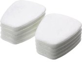Rekx® - Stoffilterset (bestaande uit 10 stoffilters) | Geschikt voor (3M) 6200 / 7205 / 6800 gelaatsmaskers