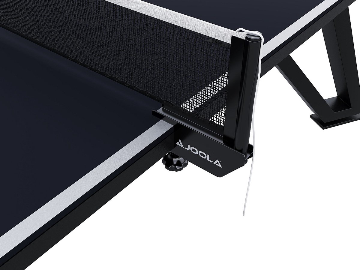 Vente-unique Vaste buitentafeltennis tafel - 274 x 152.5 x 76 cm - Zwart - JAMISON