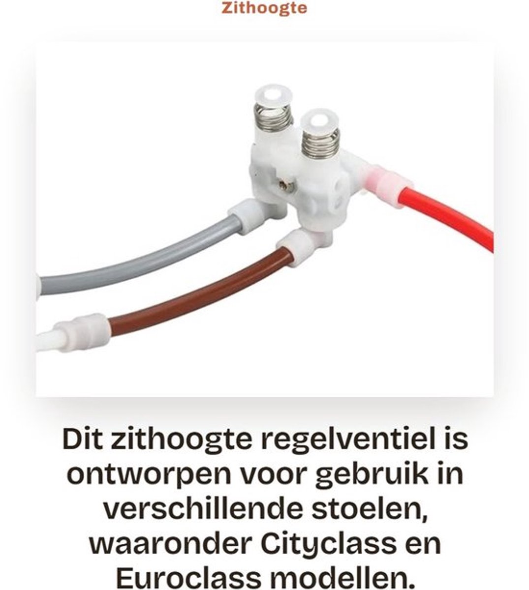 Luchtvering Ventiel - Hittebestendige ABS Beugel - Hoge Prestaties - Eenvoudige Installati