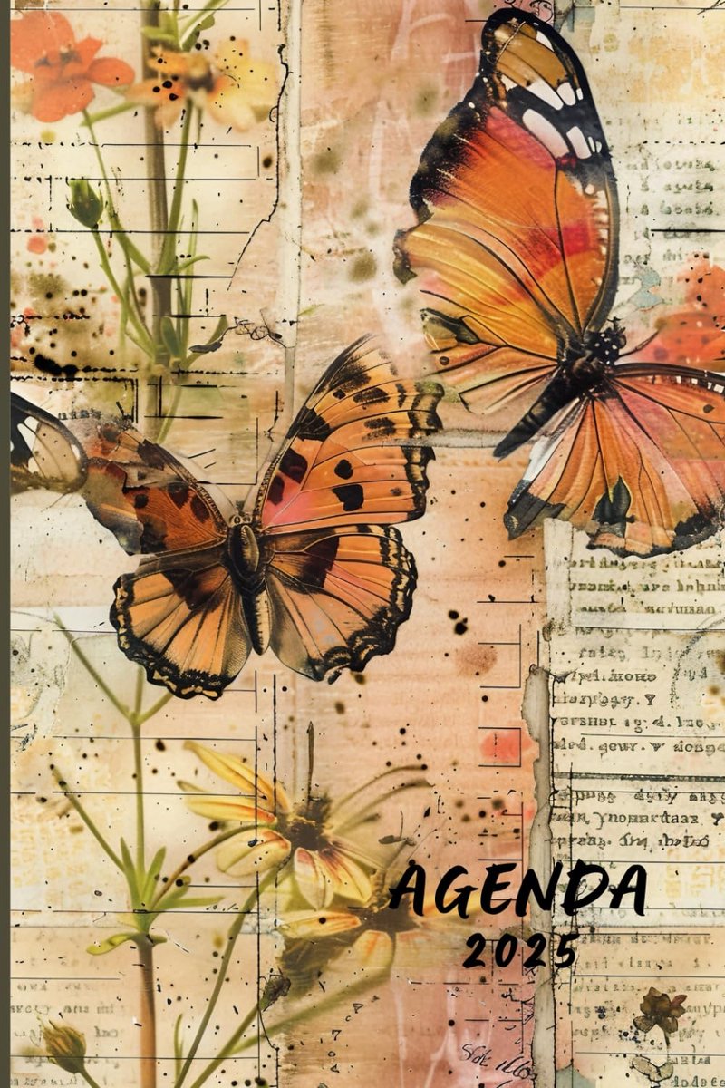 SnelShoppen - Agenda 2025 Pocketformaat, Semainier, 63 Pagina's Crème Papier 90gr/m², 10x15 cm, Zachte Kaft, Perfect voor Planning en Organisatie
