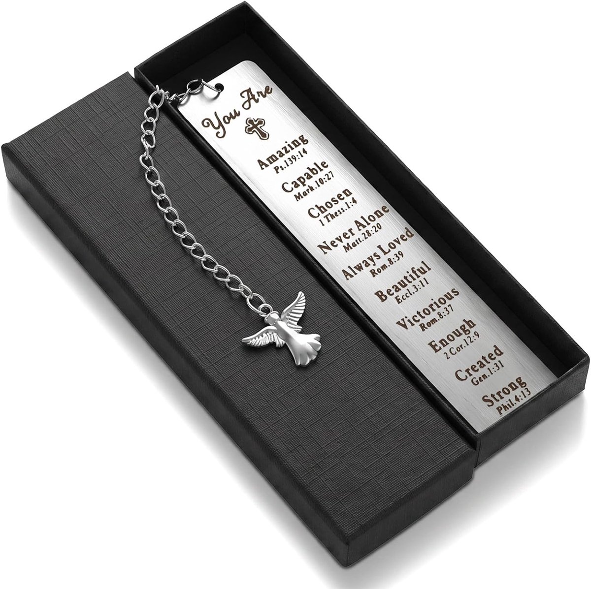 Christelijke bladwijzer, metalen boekenlegger voor het lezen van vrouwen, doopgeschenken voor tienermeisjes - ShopVlot