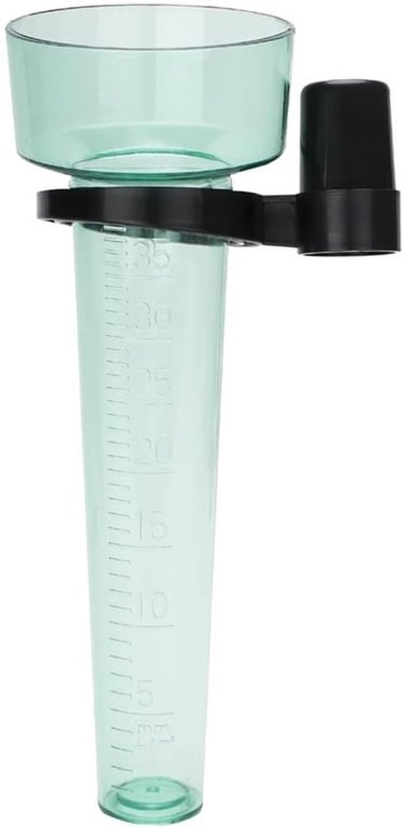 Transparante Plastic Regenmeter met Montagepen voor Tuin en Boerderij 25cm