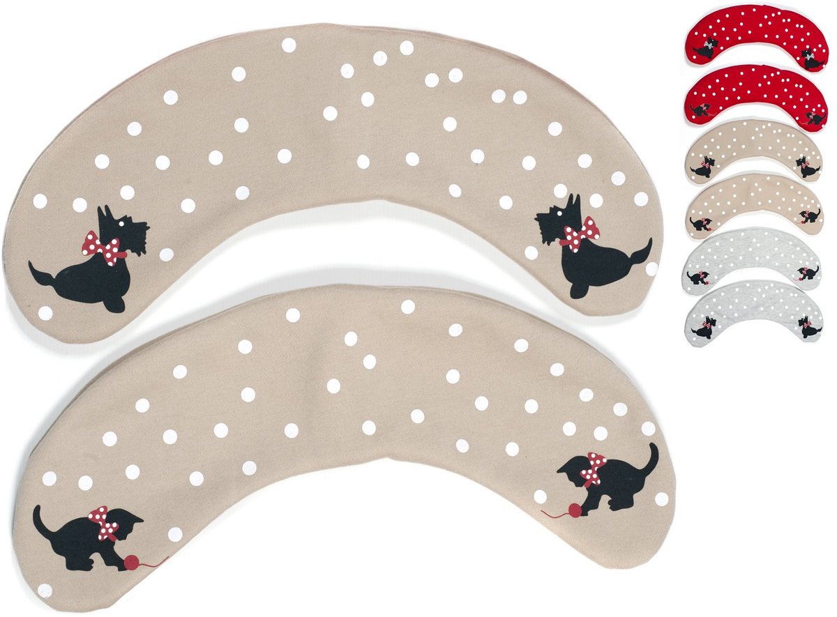 SnelShoppen - Set van 6 Magnetron Nekverwarmers voor Ontspanning en Comfort in Badkamer - Tiffany Wst010 - Fijnmateriaal, Ideaal voor Koude Dagen en S
