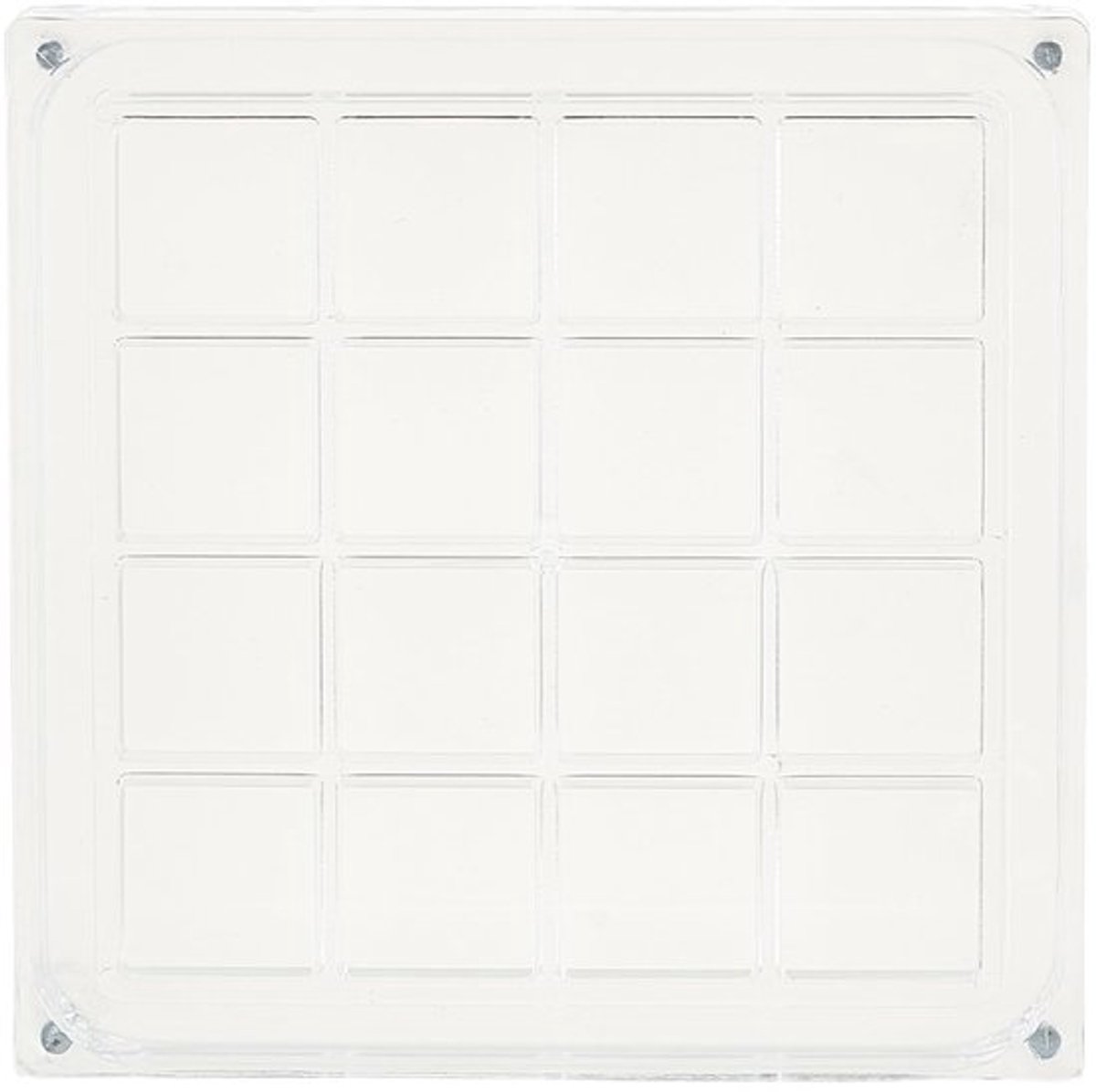 Opbergdoos Transparant - Opbergdoos voor Schelpen - Compact - Draagbaar - Magnetische Sluiting - 16 Vakjes - Opbergbox
