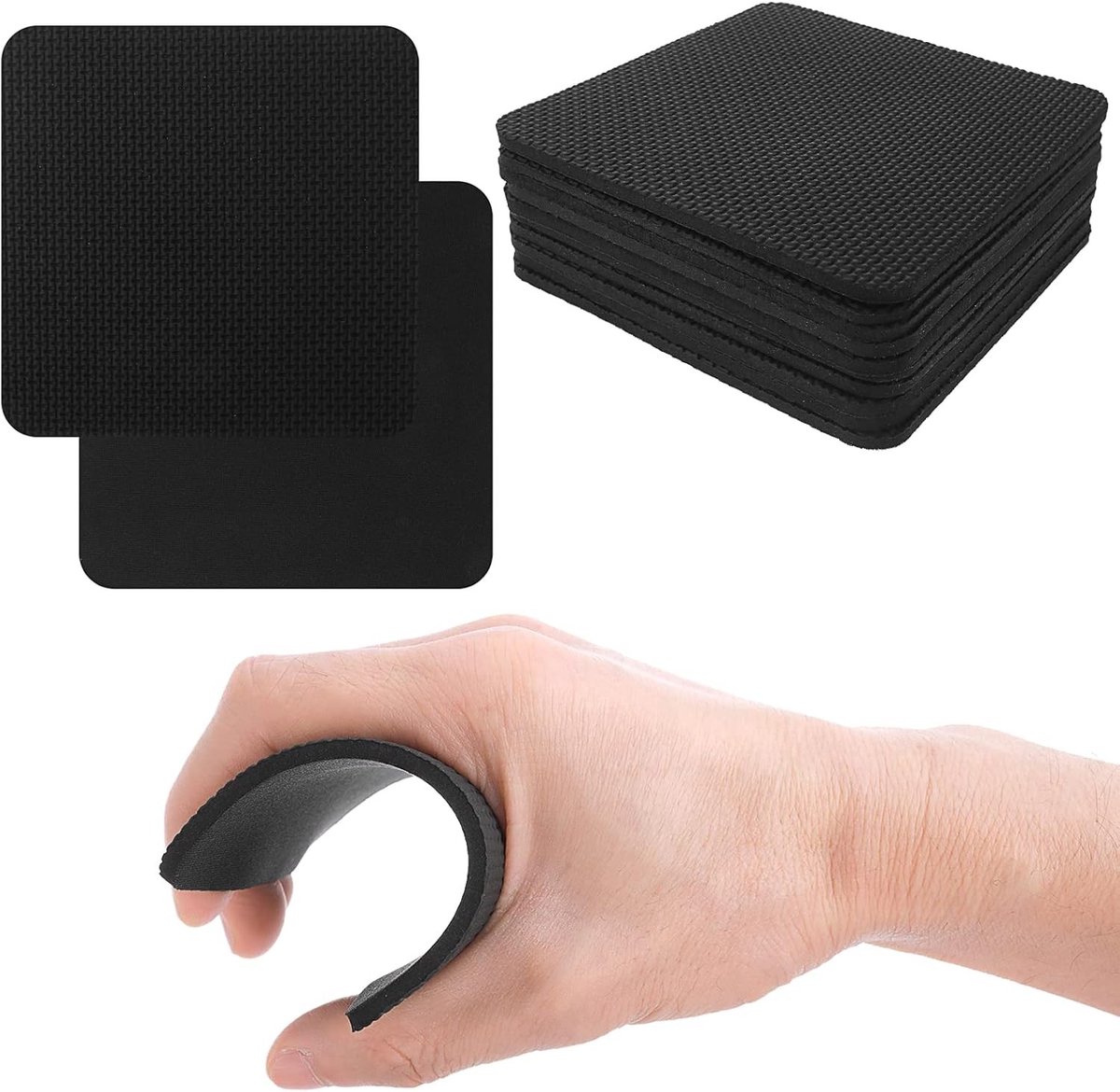 Set van 10 Neopreen Gewichtheffen Grip Pads voor Comfortabel Trainen, Geen Zweet of Glijpartijen