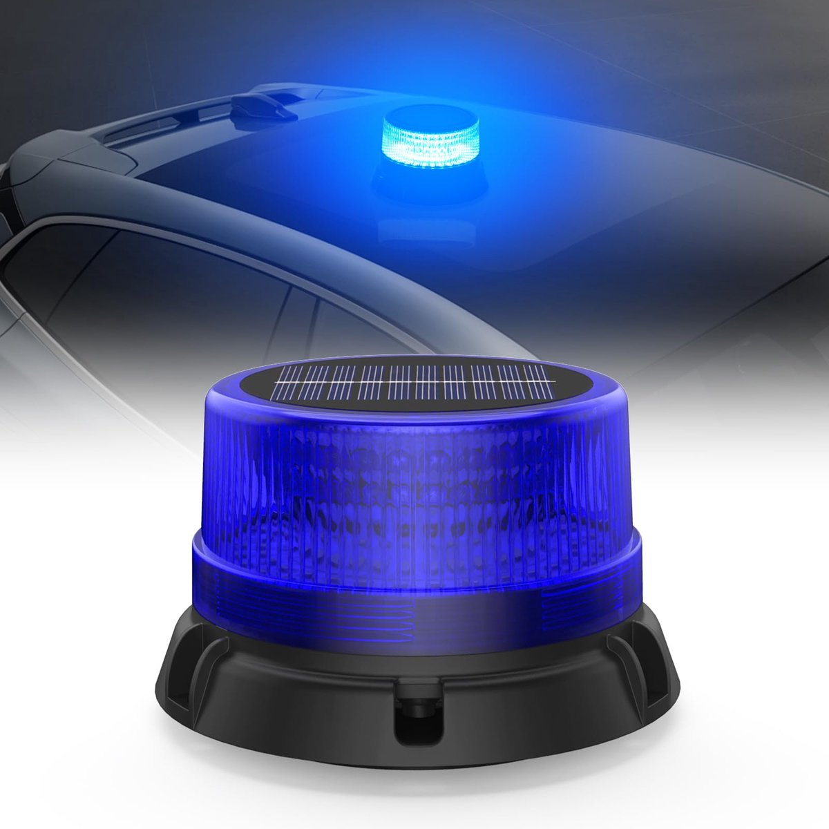 SnelShoppen - Draadloze Fxlpower Led-zwenklamp - Blauwe Magnetische Noodlamp - Ideaal voor Camping, Tuin, Feest en Thuisgebruik