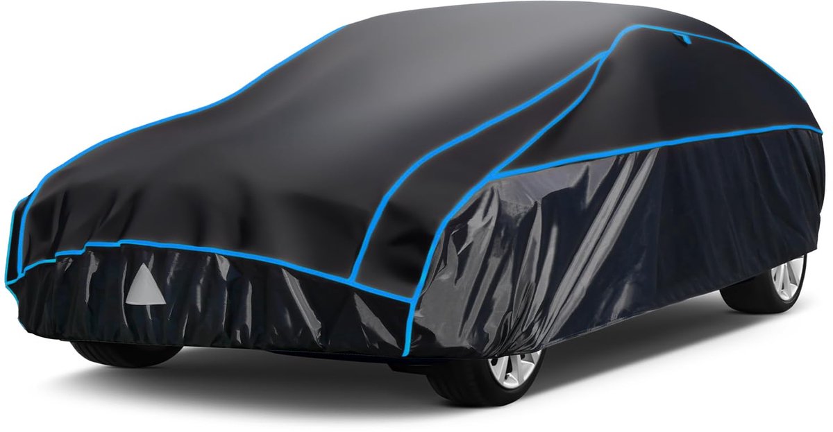 SnelShoppen - Holthly Hagelbescherming Dekzeil Auto Waterdicht - Garage Afdekzeil voor Hagel, Regen en Zon Bescherming - Volledige Garage voor Coupé B