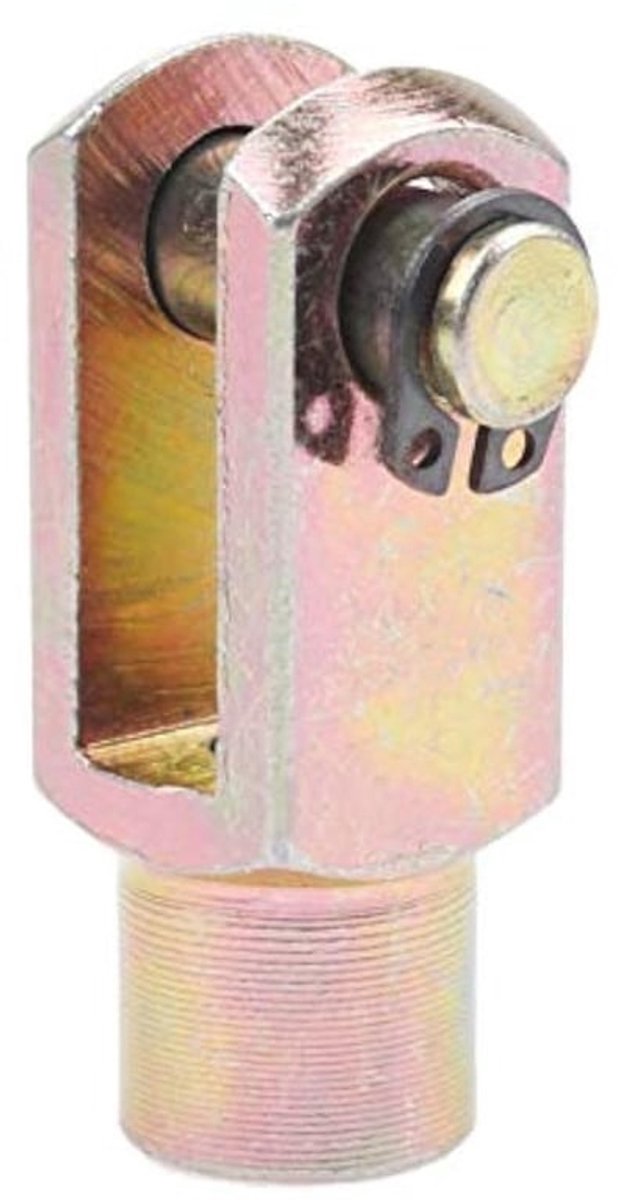 Zuigerstang Vrouwelijke Schroefdraad - Metalen Behuizing - Pneumatische Luchtcilinder - SC40 Model - Totale Afmetingen 8 x 8 x 16 mm - Nettogewicht 70 g - Cilinderklem