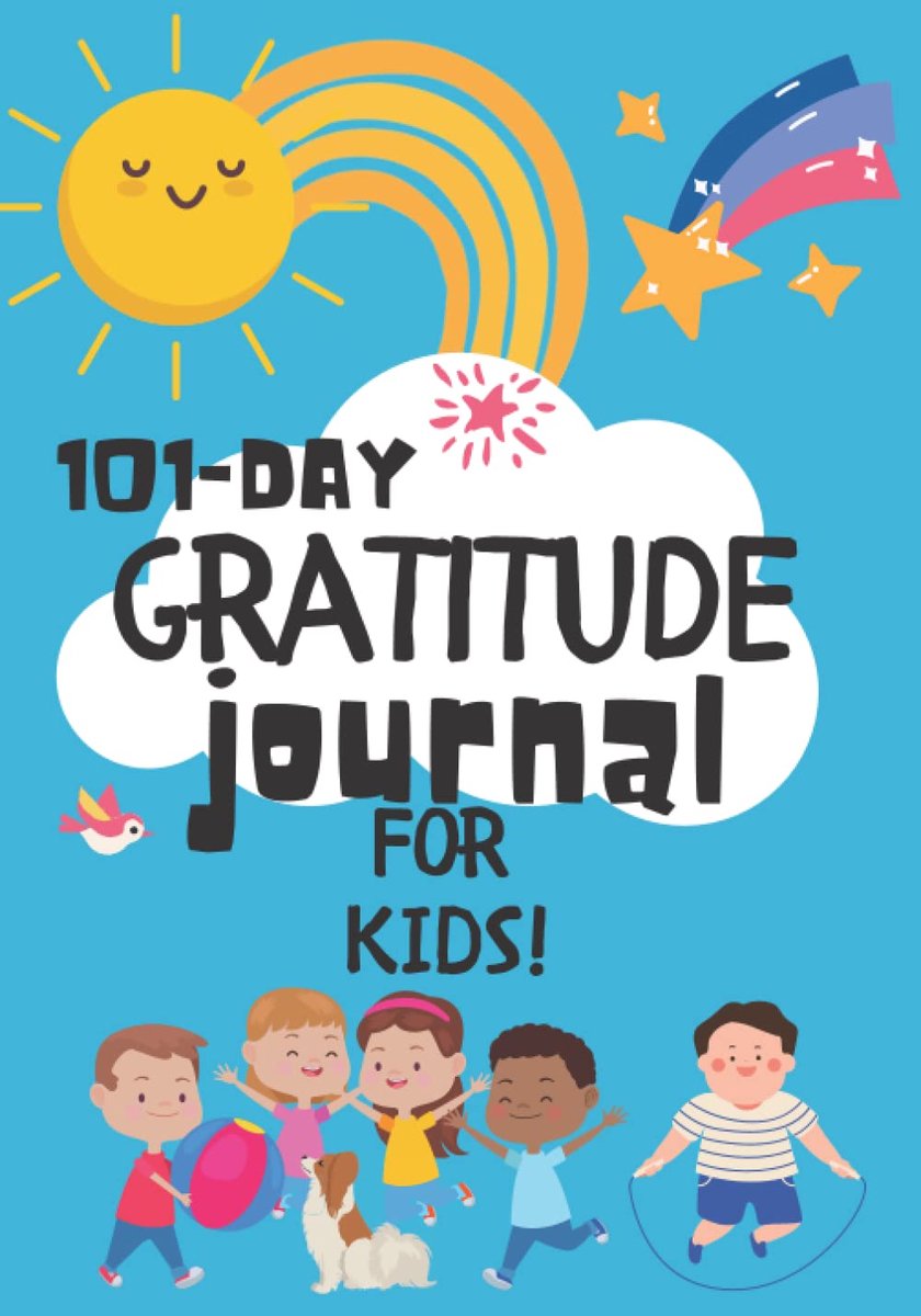 SnelShoppen - 101-Dagen Dankbaarheidsjournal voor Kinderen - Leer Kinderen Dankbaarheid, Mindfulness, Vriendelijkheid en Geluk - Educatief Dagboek voo