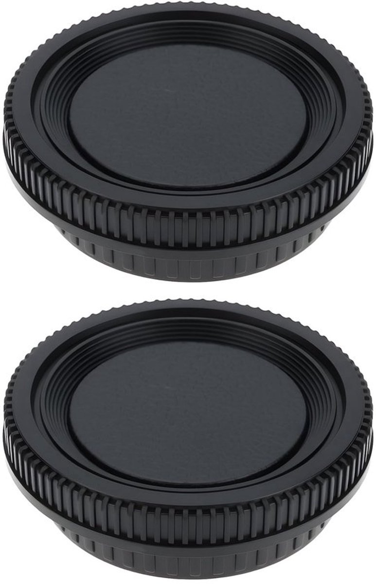 Camera Body Cap - Set van 2 - Compatibel met Minolta MD Mount - Lichtgewicht - Duurzaam - Bescherming tegen stof en vocht - Lensdop