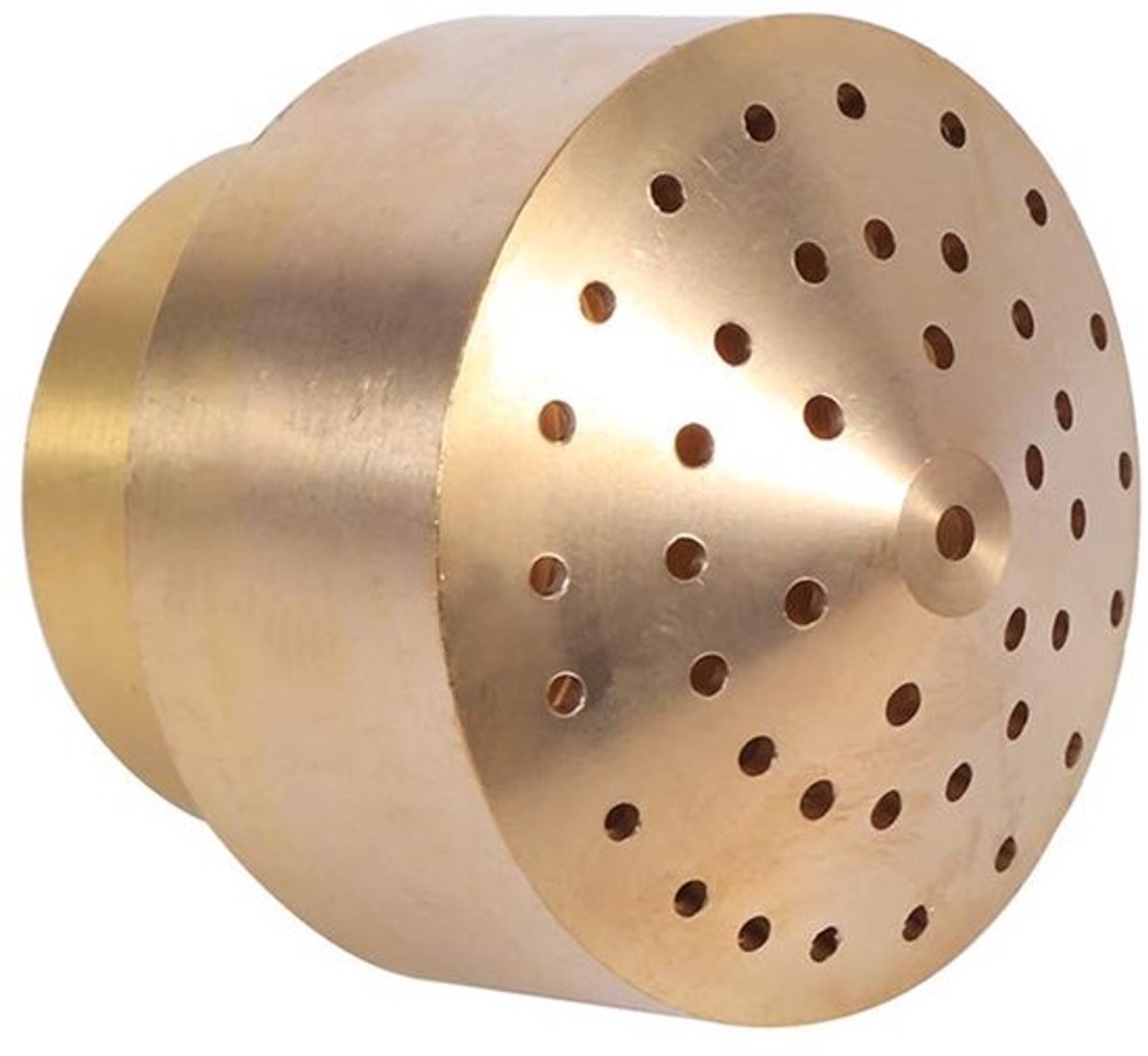 Fonteinsproeier Messing - Vijversproeier - Waterkolom - Parabolische Spray - Vuurwerkmondstuk - Duurzaam Materiaal - Sproeikop