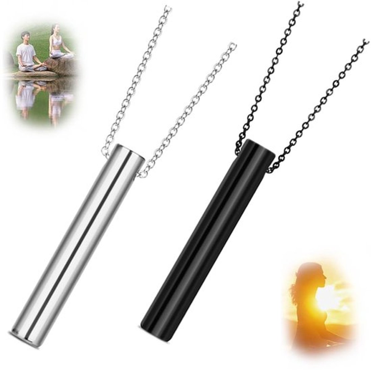 Meditatie Ademhaling Ketting voor Stressverlichting