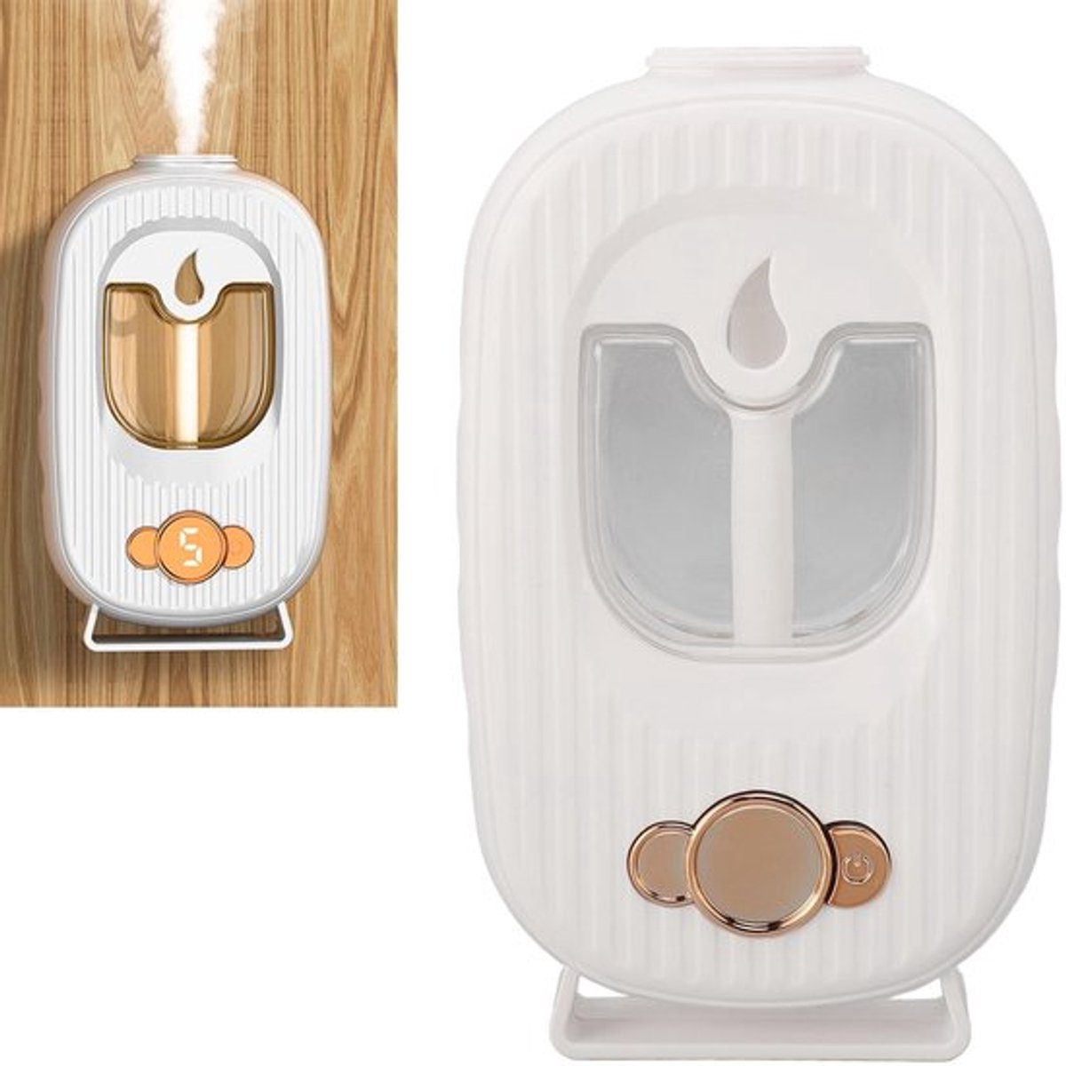 Automatische therapieverspreider - Elektrische geurdispenser - Wandgemonteerd - Aromatherapie - Luchtverfrisser - Geschikt voor thuis en...