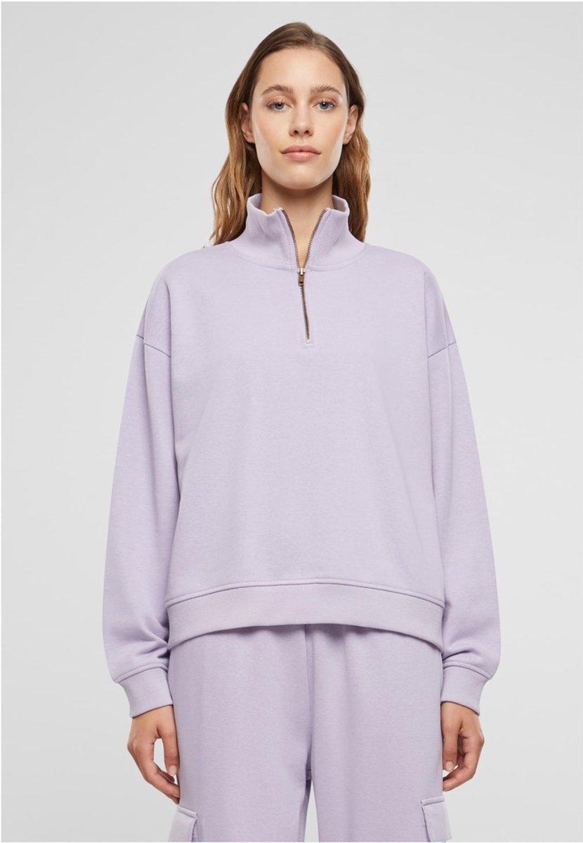 Urban Classics Light Terry Troyer Sweater/trui L Paars