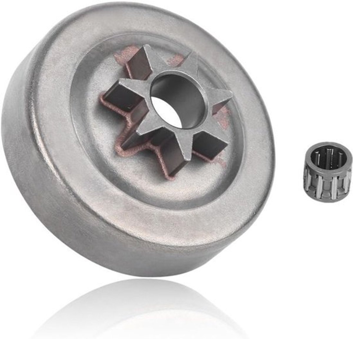 Naaldlagers geschikt voor de 7T-koppelingsdrum van Husqvarna kettingzagen uit de 36-, 41-, 136-, 137-, 141-, 142-, 235- en 240-serie.