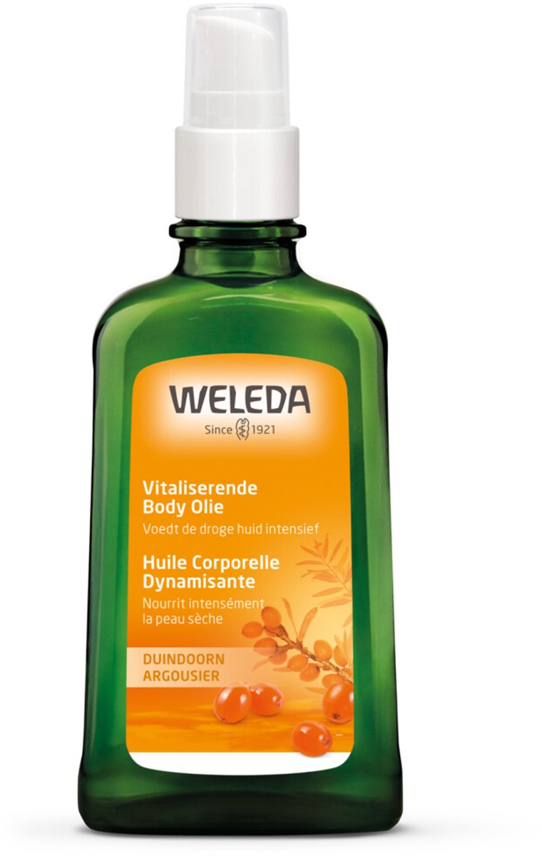 Bol.com WELEDA Duindoorn Vitaliserende Body Olie - Stimuleert de Vernieuwing van Huidcellen & Helpt Vochtgehalte Reguleren - 100... aanbieding