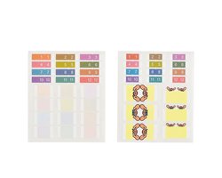 Dailygoods - Hobonichi Techo Accessoires - Indexstickers voor Dagboek en Planner