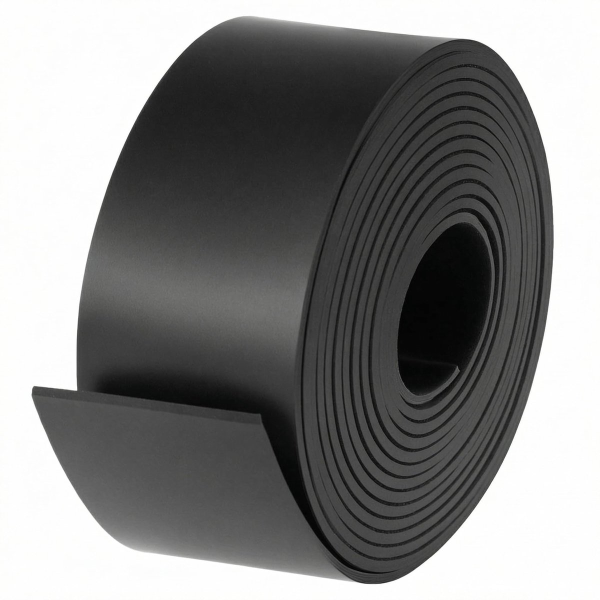 Dailygoods- Neopreen Rubber Strips 50mm x 3mm x 3m - Volrubber - Afdichtingen - Isolatie - Antivibratie - Hoogwaardig materiaal - Rubberplaat