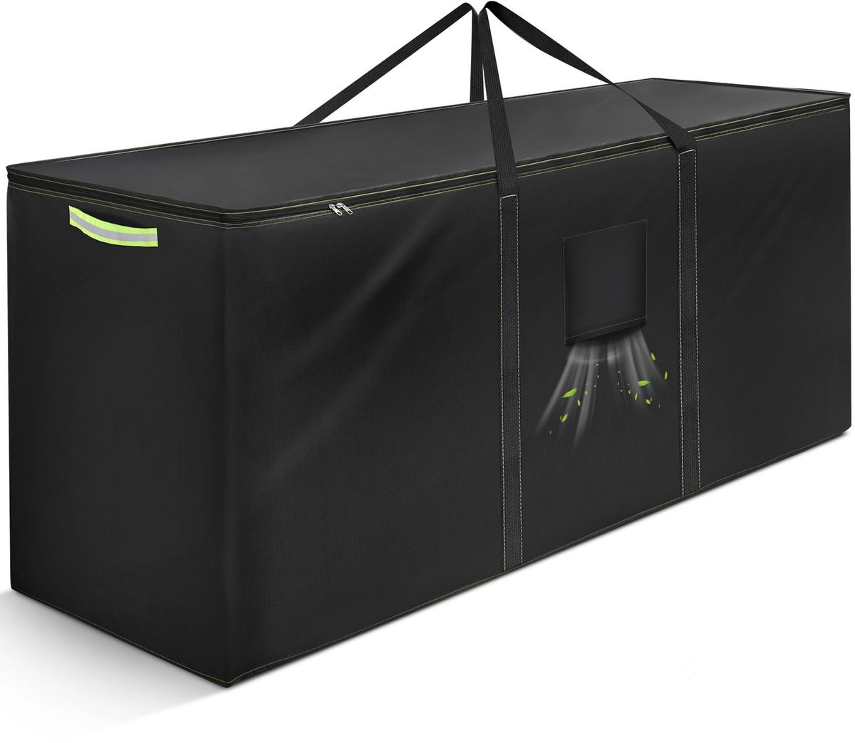 Dailygoods- Opbergtas Waterdicht 420D Zware Oxford-Stof - Opbergtas Tuinkussens - Scheurvast - UV-Bestendig - Draaggreep - Afmetingen 200 x 60 x 75 cm - Kussenopbergtas