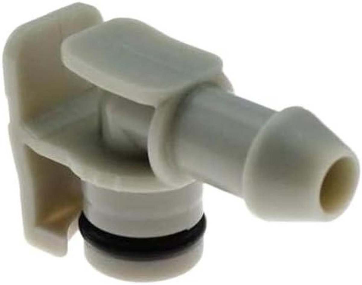 Waterslang Connector - Wasmachine Mondstuk - Koplamp Reinigen - Duurzaam Materiaal - 1 Stuk - Zwart