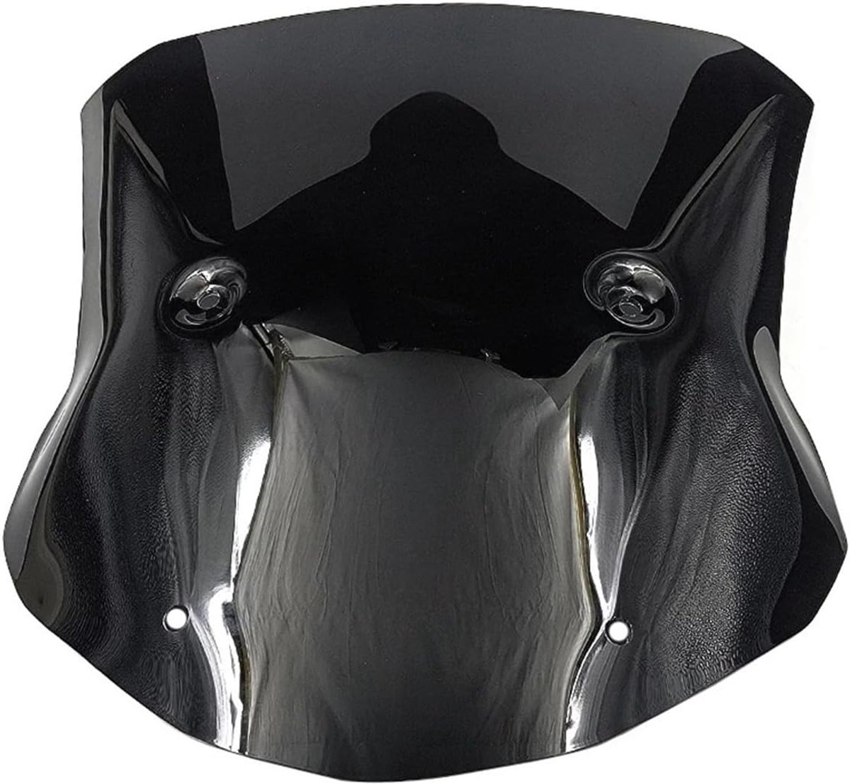 Motor Windscherm - Deflector Kuipruit - Comfortabel Rijden - Vermindert Windgeruis - 40 CM - Zwart