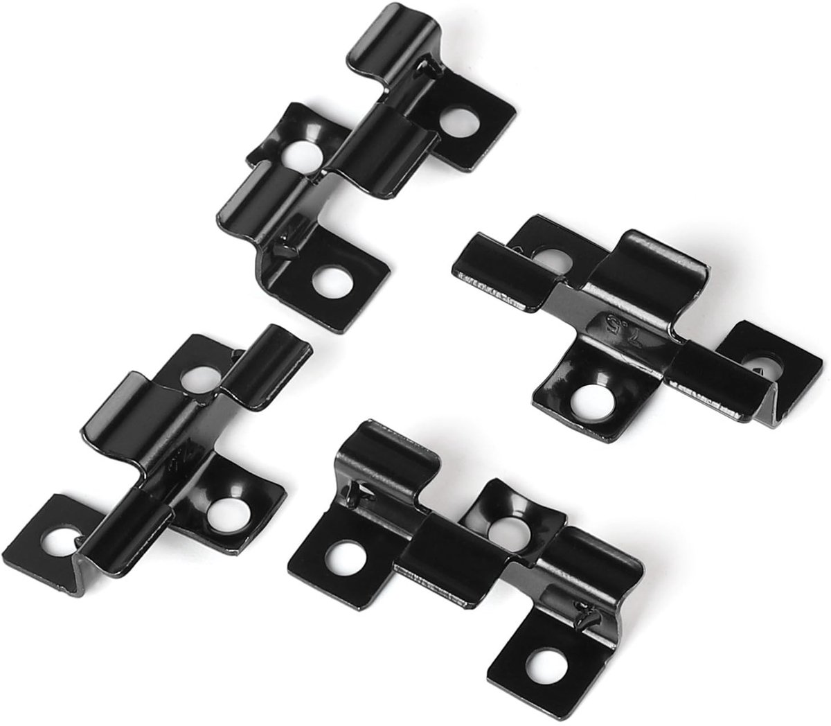 Solidchoice- Tegelclips 7,5 mm - Bevestigingsclips - Roestvrij Stalen Composietclips - 100 Stuks - Kunststof Houten Vloerclips - Ideaal voor Outdoor Vloeren