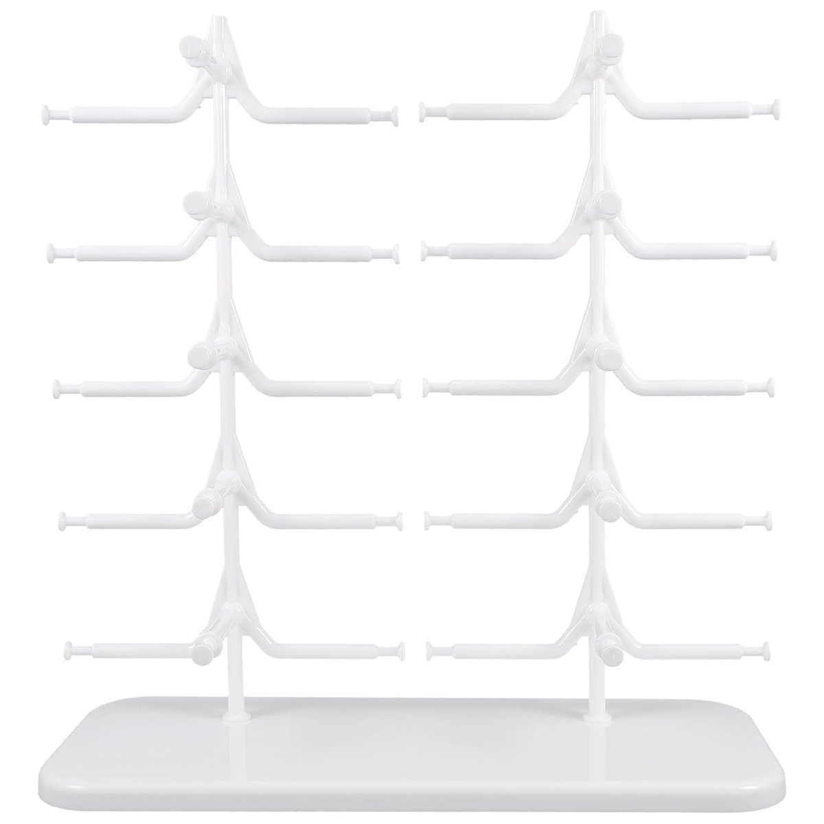 Solidchoice- Brillenkoker - Brillenstandaard voor meerdere brillen - Zonnebrilhouder - Display rek - Organizer - Goed ABS-materiaal