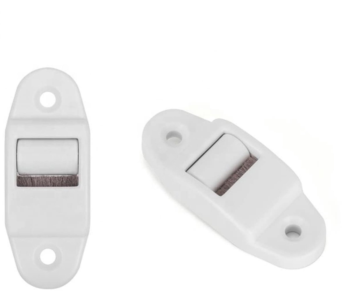 Solidchoice- Riemgids 14mm - Riemgeleider - Borstelontwerp - Rolluik - 8 Stuks - Kunststof - Vermindert wrijving en verlengt levensduur - Rolluikgeleider
