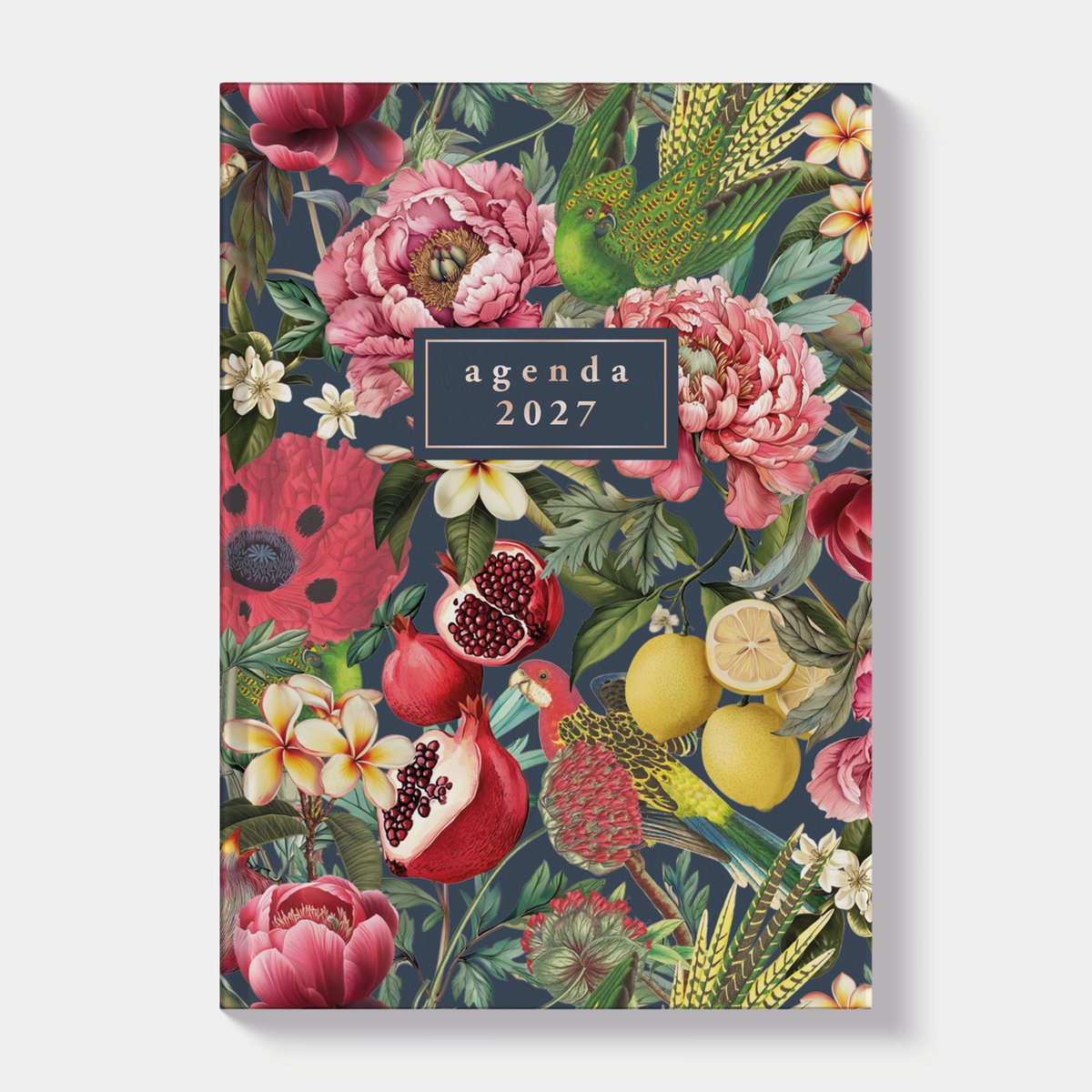 Hobbit - Mini Agenda 2027 - Zakagenda A7 (7,5 x 10,5 cm) - 1 week op 2 pagina's - Kleine agenda - Harde kaft - Tropisch