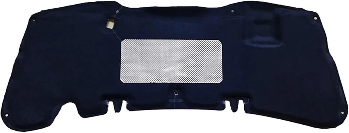 Motorgeluidsisolatie Wattenschijfje - Geluiddichte Mat - Stiller Rijden - Warmte Bescherming - Specifiek Model - Zwart