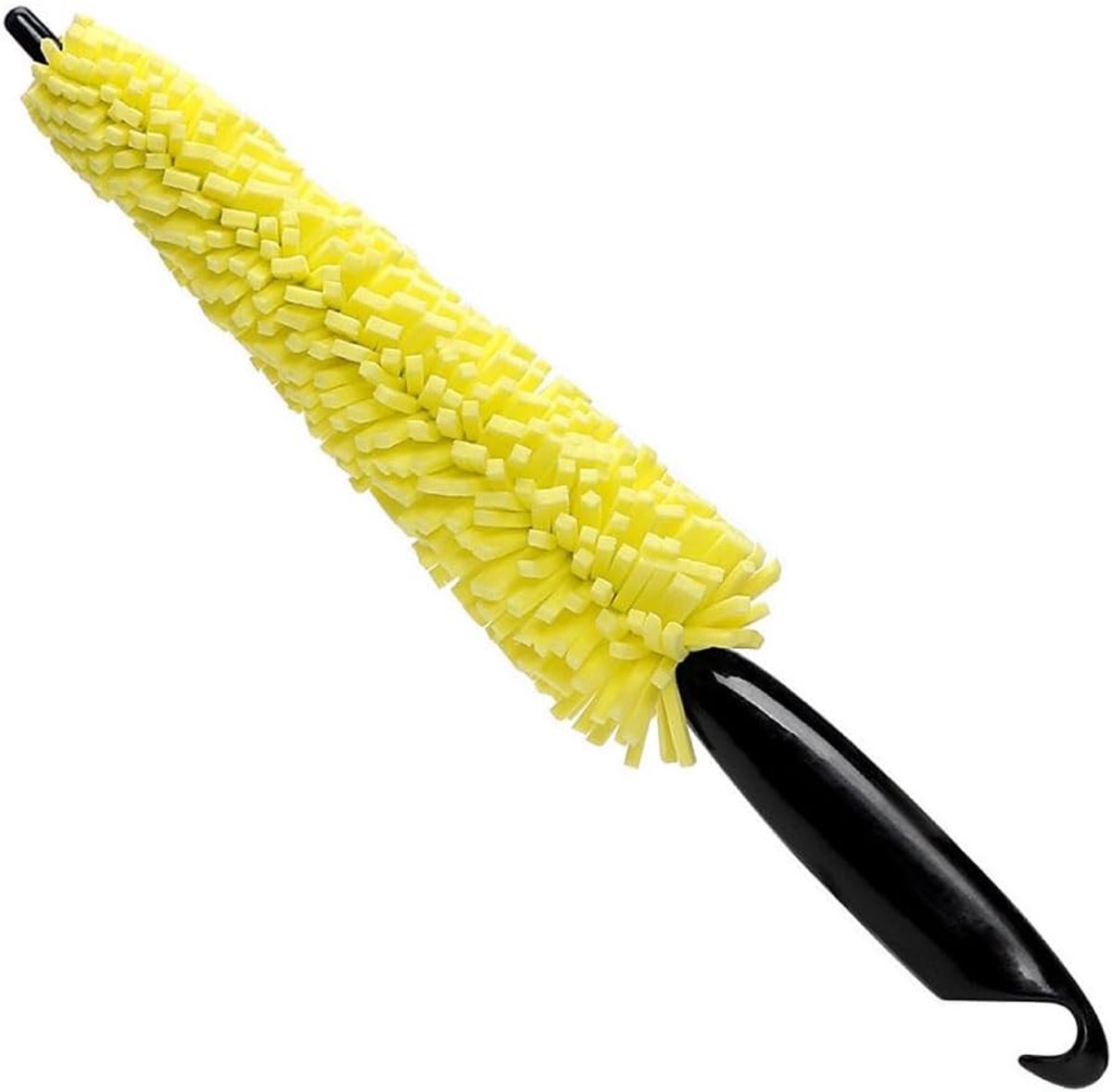 Autowielborstel - Velgenreiniger - Auto Onderhoud - Grondige Reiniging - 28 cm - Zwart