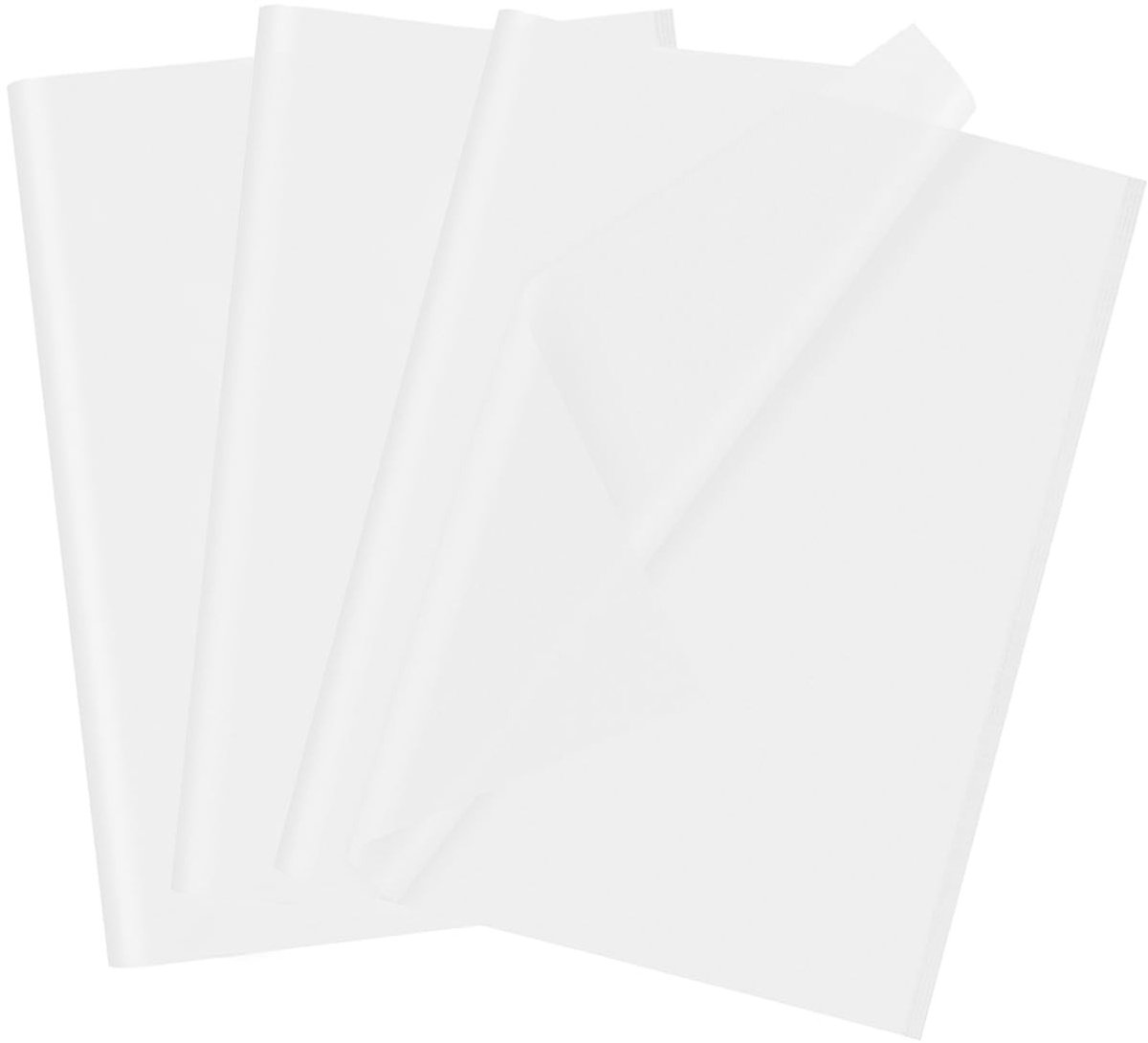 Dailygoods- Vloeipapier 50 vellen - 70 x 50 cm - Cadeaupapier - Kerstvulling - Bloemkunst - Knutselen - Doe-het-zelf
