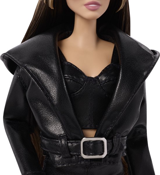 Barbie Signature Miley Cyrus - verzamelpop in 2-delige outfit van kunstleer van Barbie — afbeelding 3