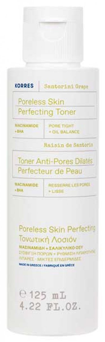 Korres Santorini Druif Toner tegen Vergrote Poriën 125 ml