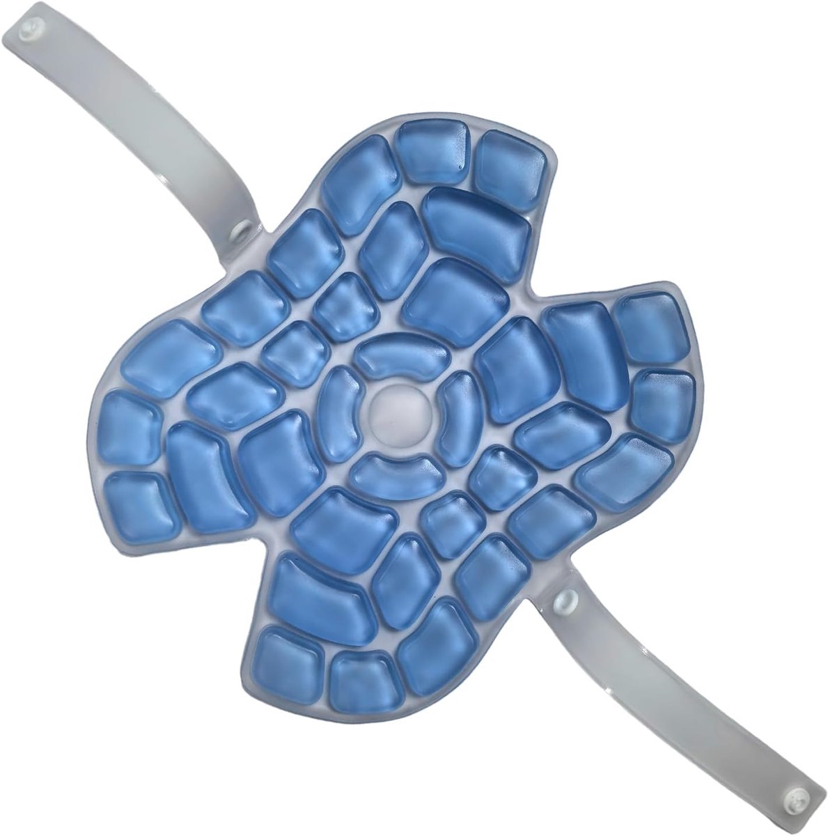 Hoofd Koelpad - Helm Liner - Buitensport Comfort - Snelle Warmteverlichting - 21 x 17 cm - Blauw