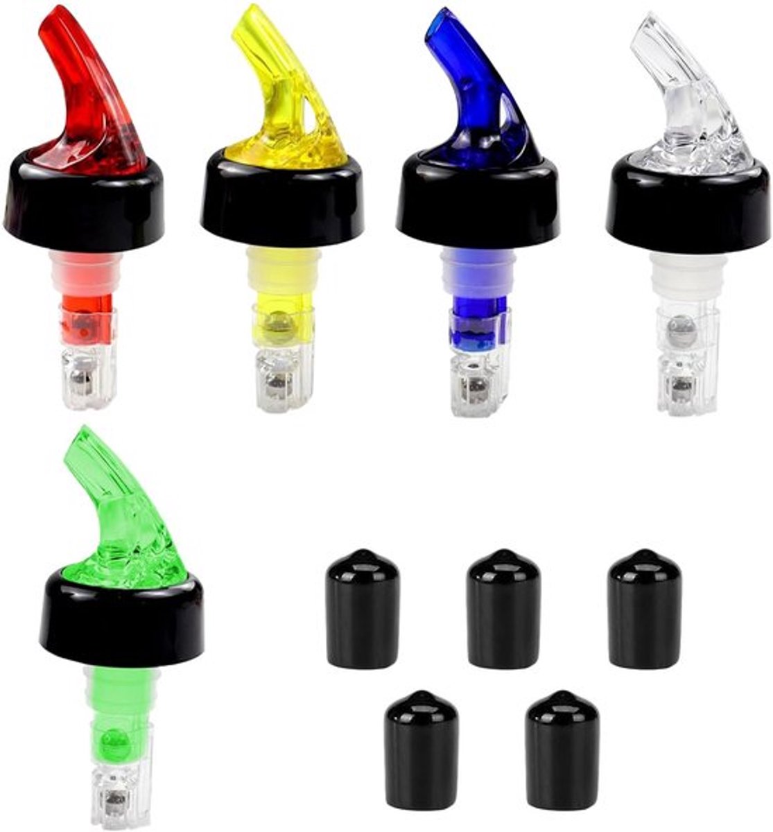 5 pc pourers bij Dailygoody - perfect voor cocktails