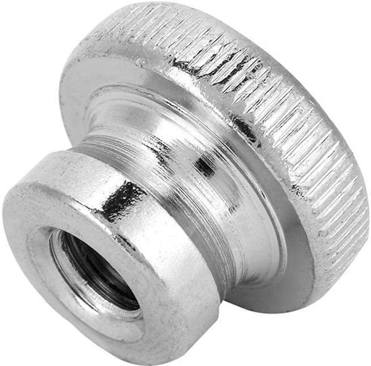 Shopcentral - Knurled Moletée Duimmoer - Carbon Staal - M8 - Duurzaam en