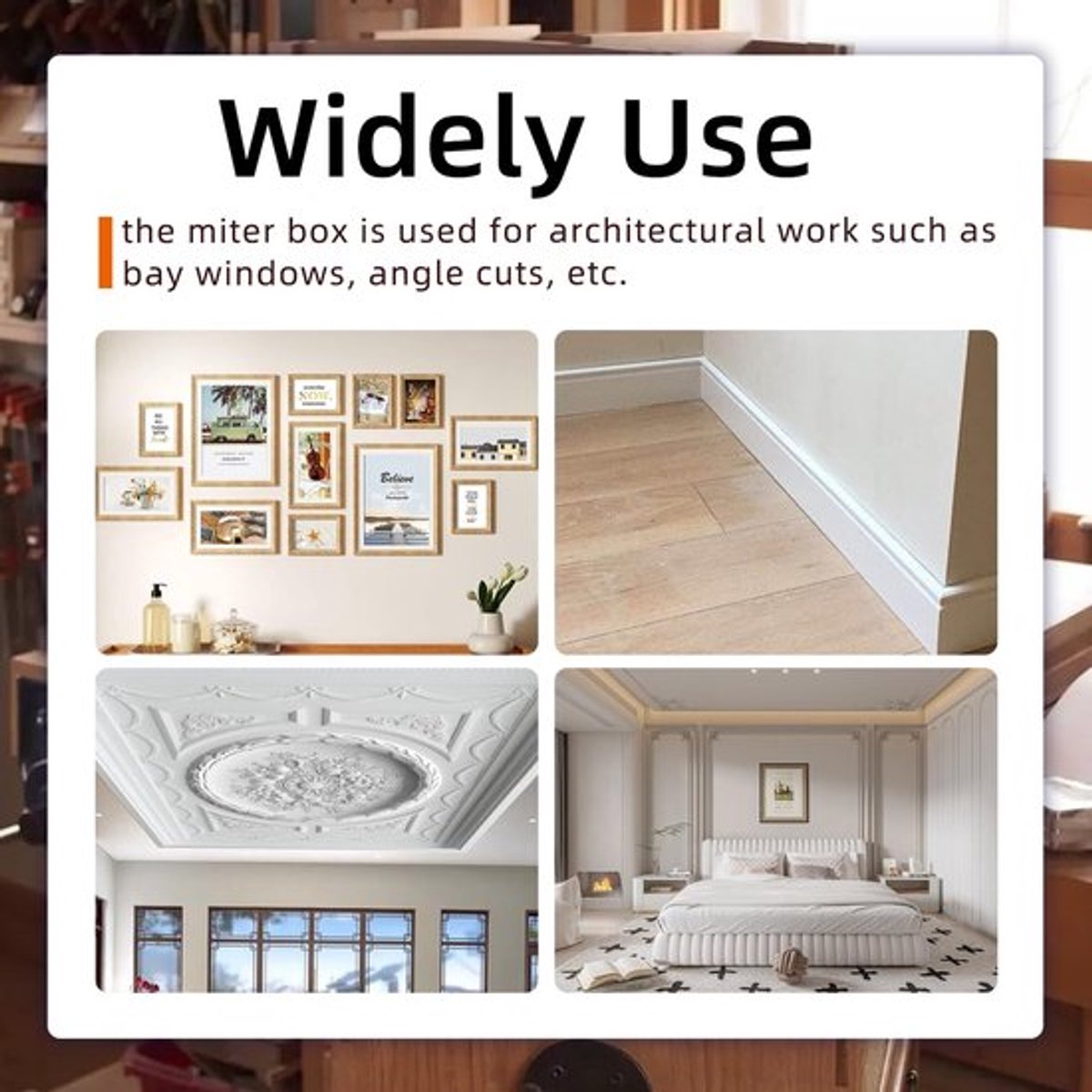 Dailygoods - Mitre Saw Storage Box - Houtbewerking - Lichtgewicht - Miter Box