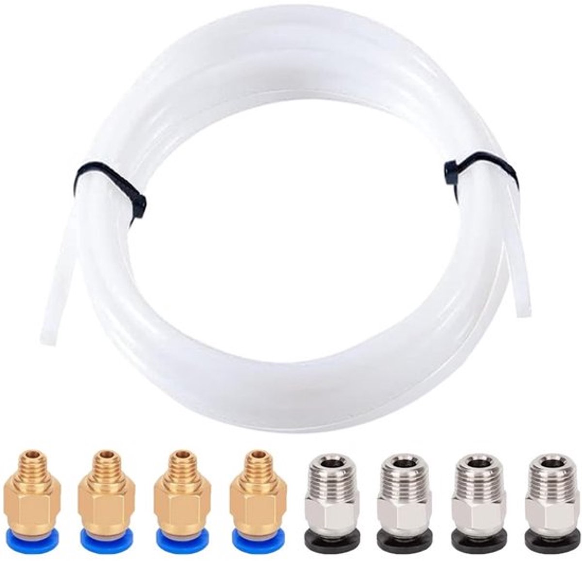 Dailygoody 5 meter slang voor 3D-printer inclusief
