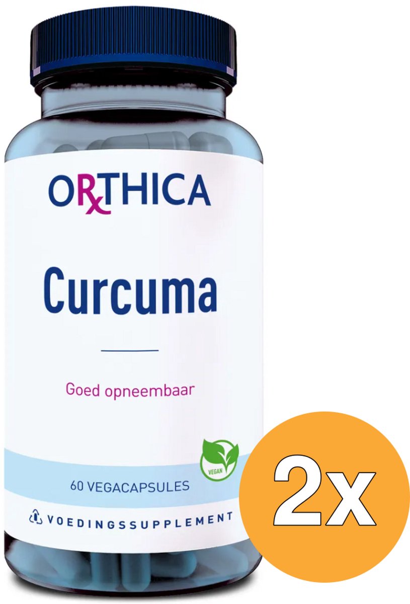 2x Orthica Curcuma (60 capsules)