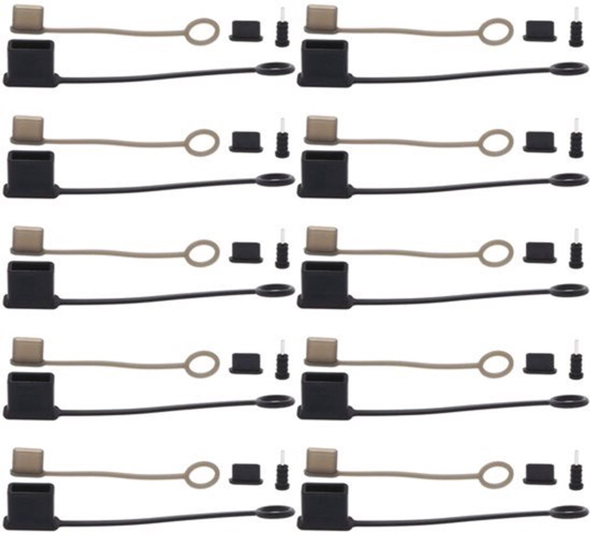 Afdekkingen Usb-c - Allecto橡胶保护套