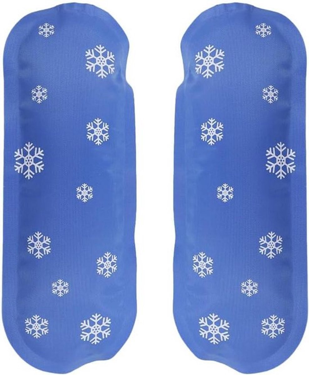 Herbruikbare ice packs - 2 stuk - niet-geweven stof