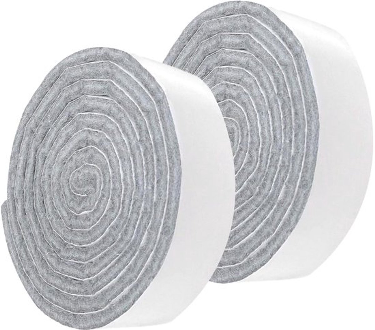 Zelfklevende vilt glijders voor meubels 100 cm × 2 cm