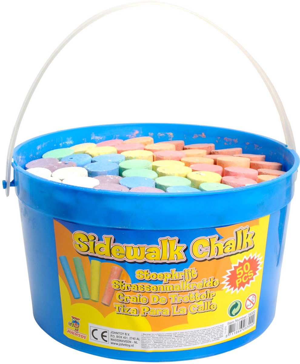 Stoepkrijt 50 Stuks — afbeelding 6