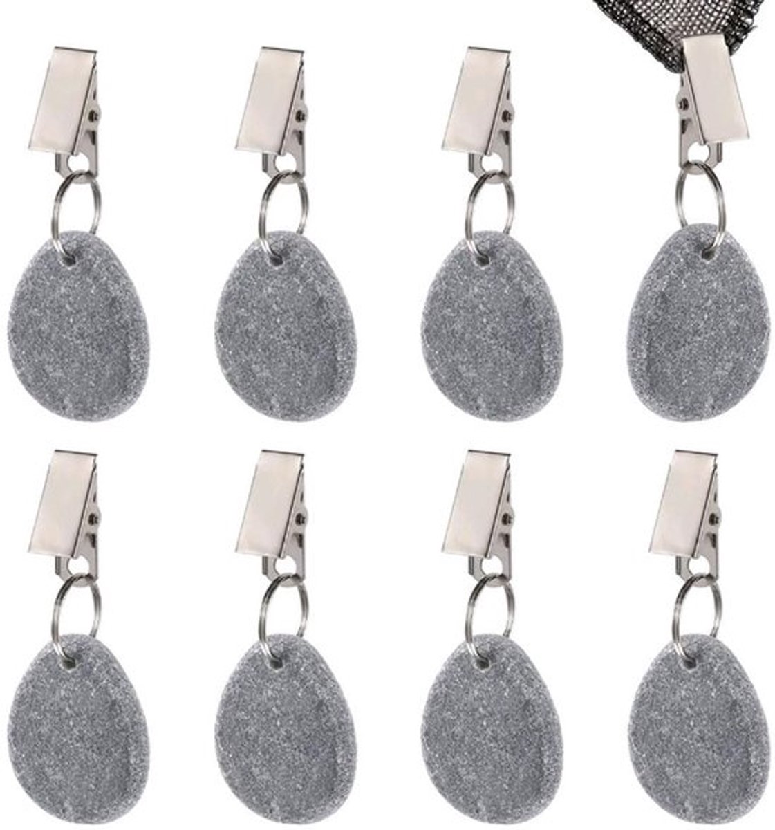Tafelkleed gewichten, set van 8 stukken