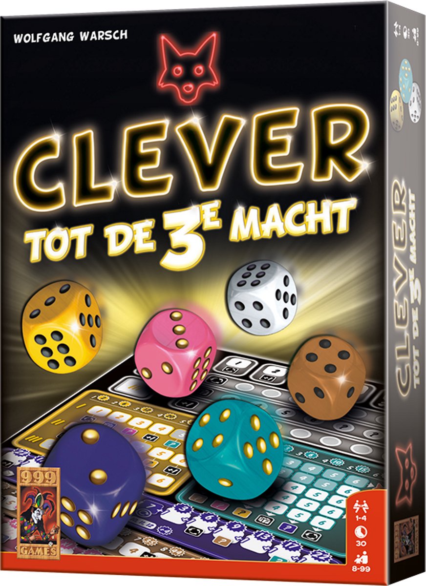 999 Games - Clever tot de 3e macht - Dobbelspel - Derde deel van de razend populaire dobbelsensatie Clever - Gezelschapsspel - Familiespel - Strategiespel - Klein cadeautje — afbeelding 6