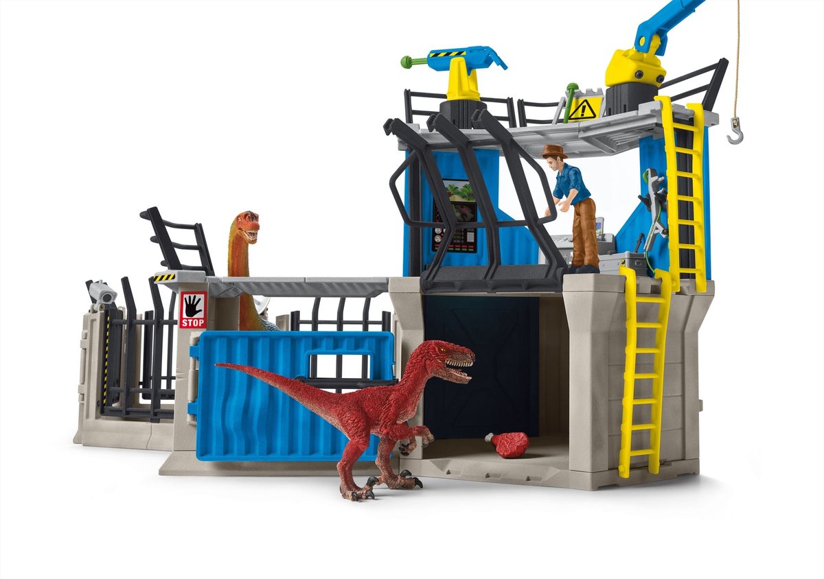 Schleich Dinosaurus Groot Dino-onderzoekstation - Speelfigurenset - 41462 — afbeelding 9
