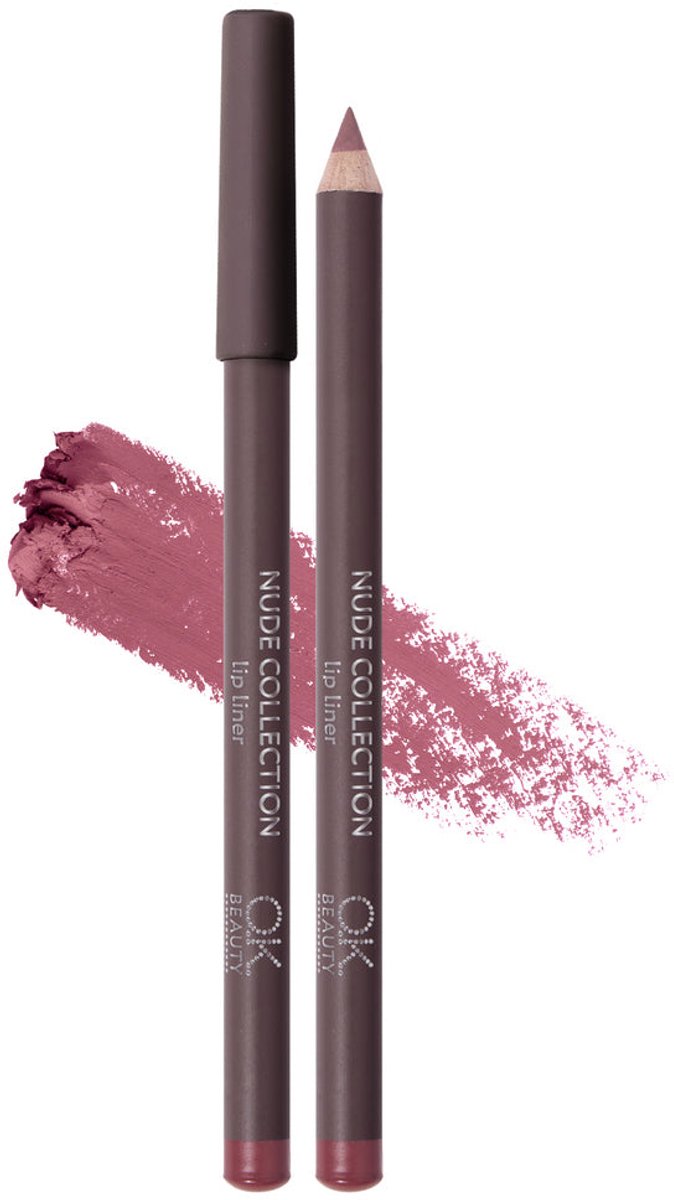 Lipliner - Nude collection - Nude Lipliner Mat met Kokosolie - Kleur nr 10 - OK-Beauty
