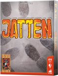 Speldoos van Jatten met vingerafdrukken en de tekst JATTEN.
